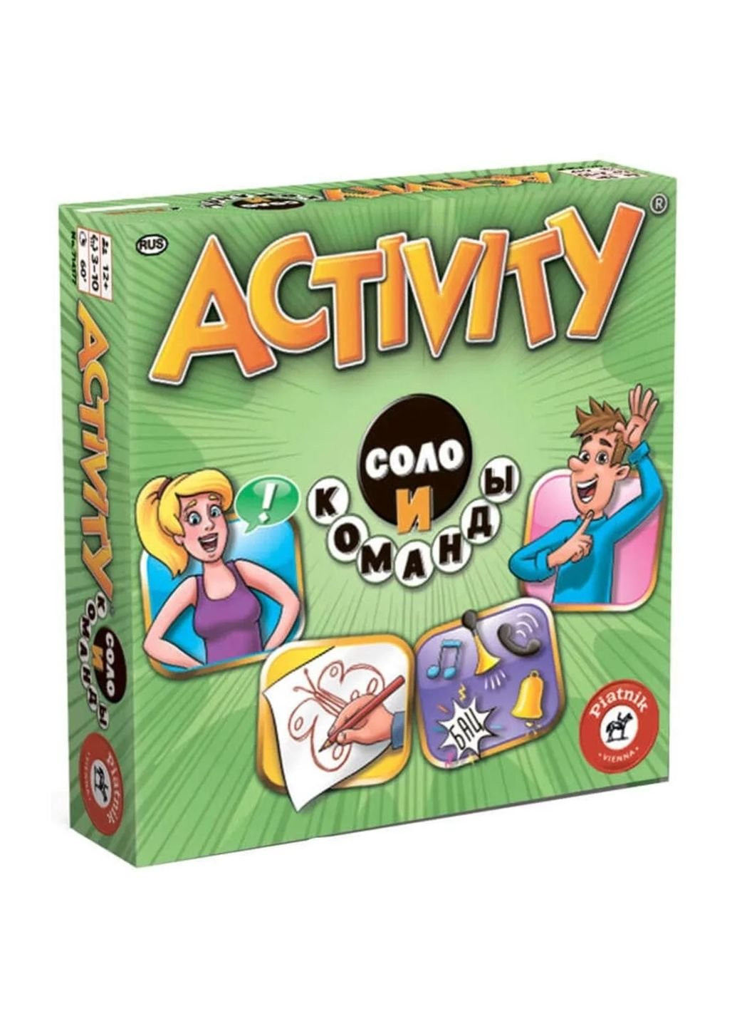 Настільна гра Activity Соло та команди (PT-714177) Piatnik (252250103)