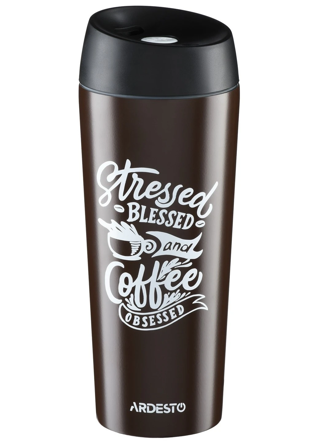 Термочашка Coffee time Cup 0,45 л нержавеющая сталь, коричневый Ardesto (252788071)