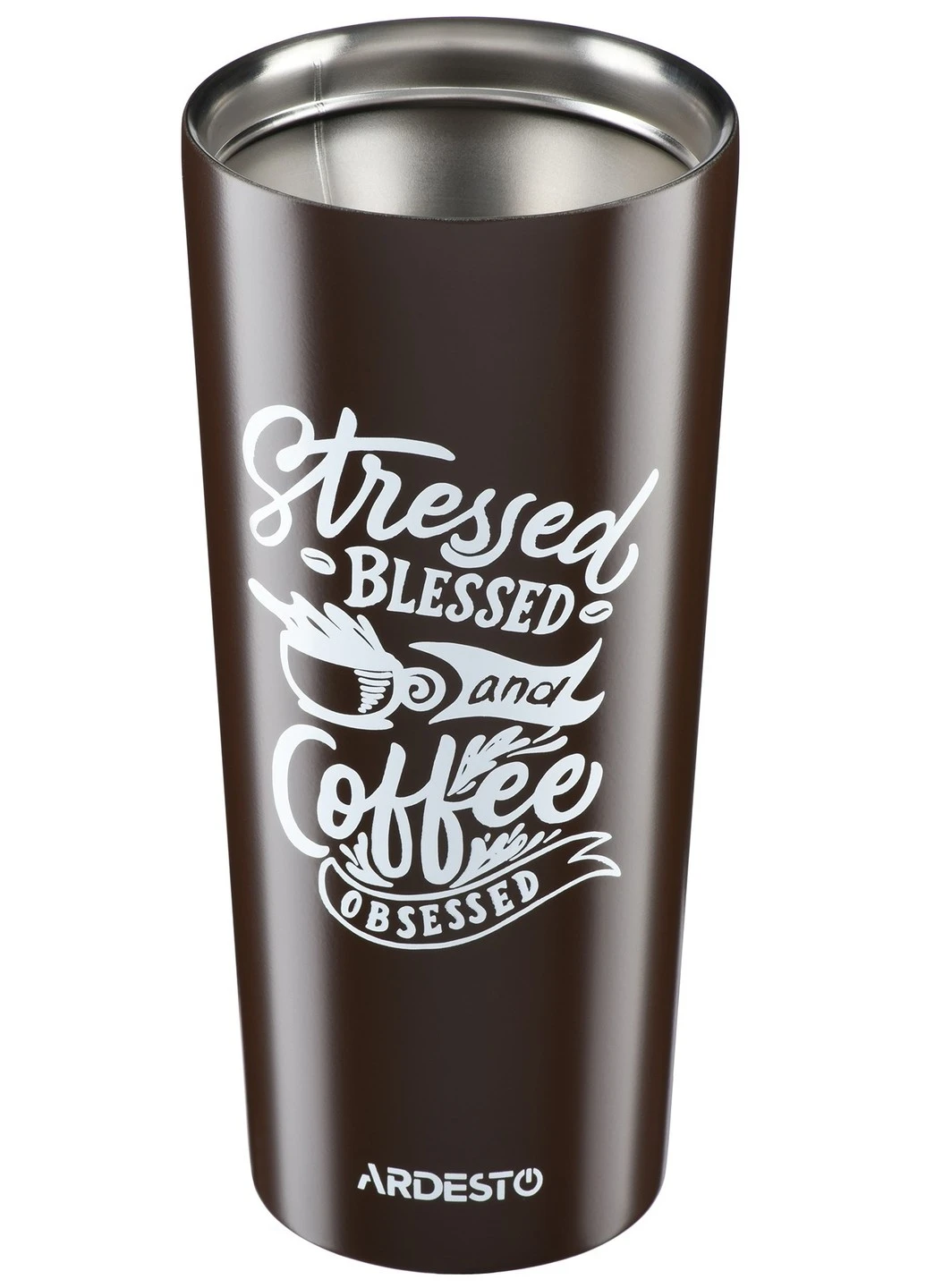 Термочашка Coffee time Cup 0,45 л нержавеющая сталь, коричневый Ardesto (252788071)