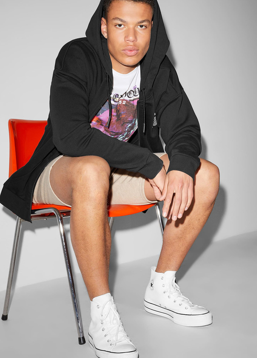 Біла футболка C&A