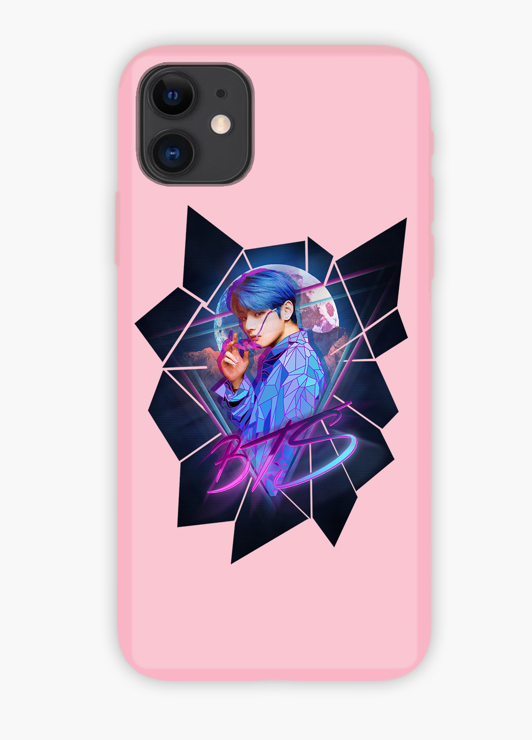 Чохол силіконовий Apple Iphone 8 БТС (BTS) (6151-1067) MobiPrint (219333695)