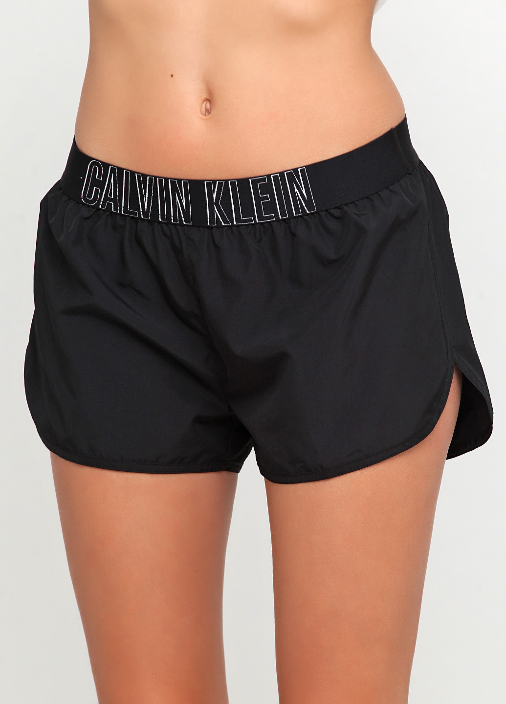 Шорты Calvin Klein логотипы чёрные спортивные