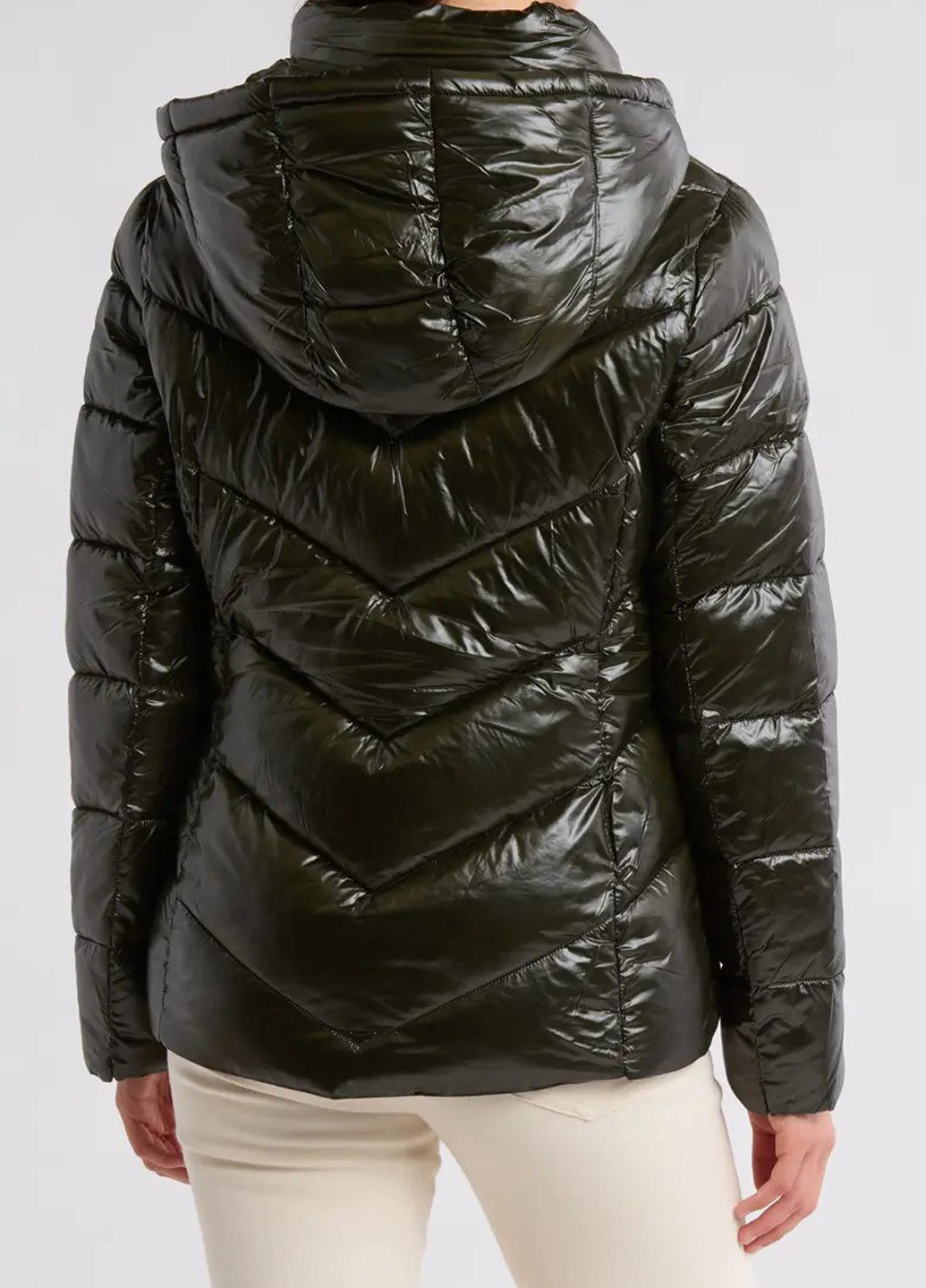 Темно-зелена зимня куртка Michael Kors