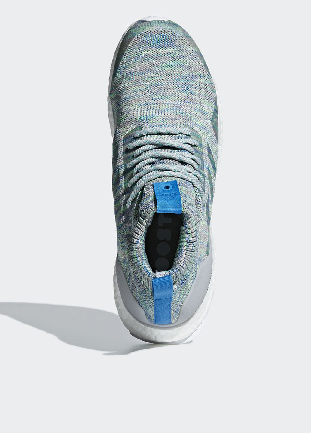 Серо-голубые демисезонные кроссовки adidas UltraBOOST