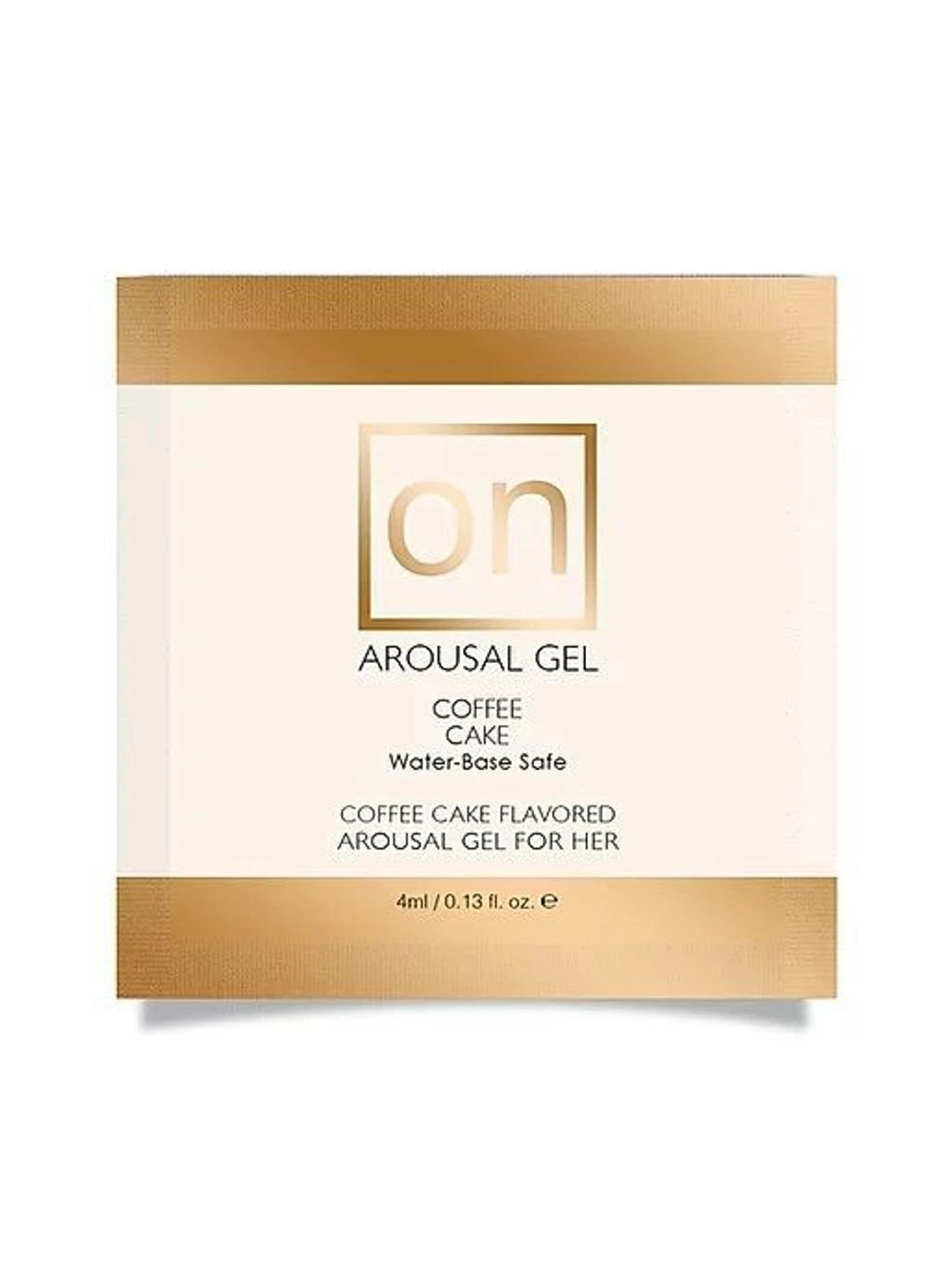 Пробник возбуждающего геля - ON for Her Arousal Gel Coffee Cake (4 мл) Sensuva (251849873)