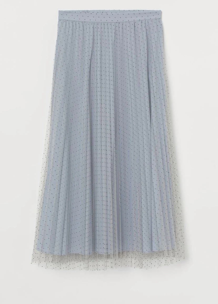 Плісирована тюлева спідниця H&M (215933087)