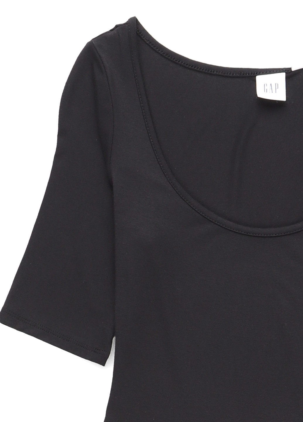 Чорна кежуал сукня кльош Gap однотонна