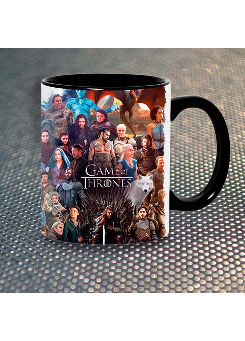 Чашка Fan Girl Все Персонажи Игры Престолов Game of Thrones New 330 мл (254914549)