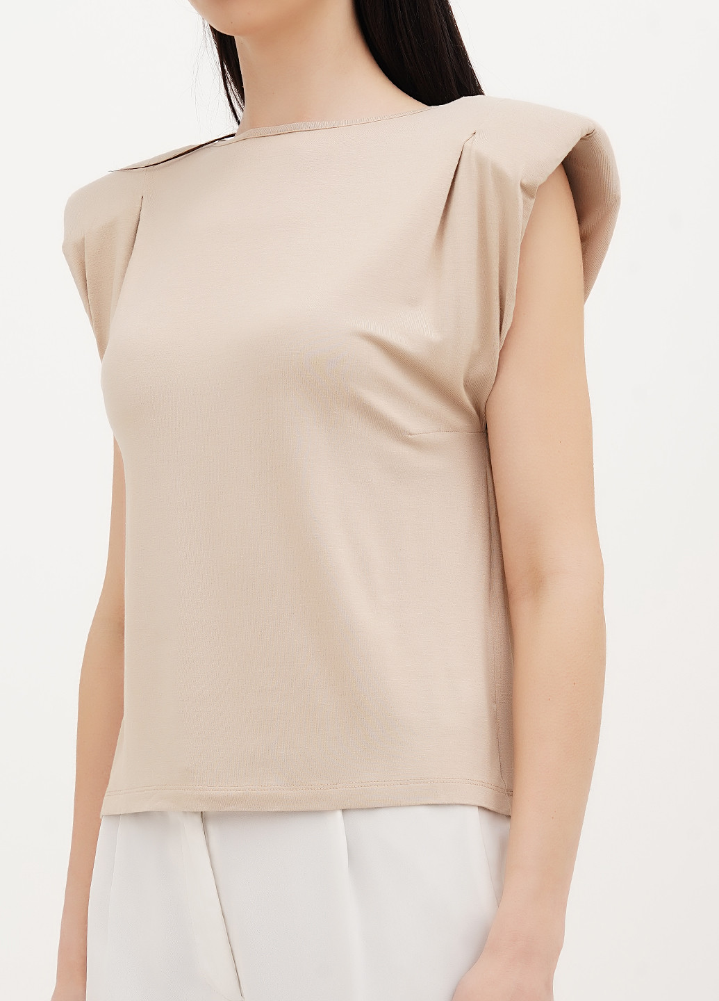 Бежевая блуза Vicolo