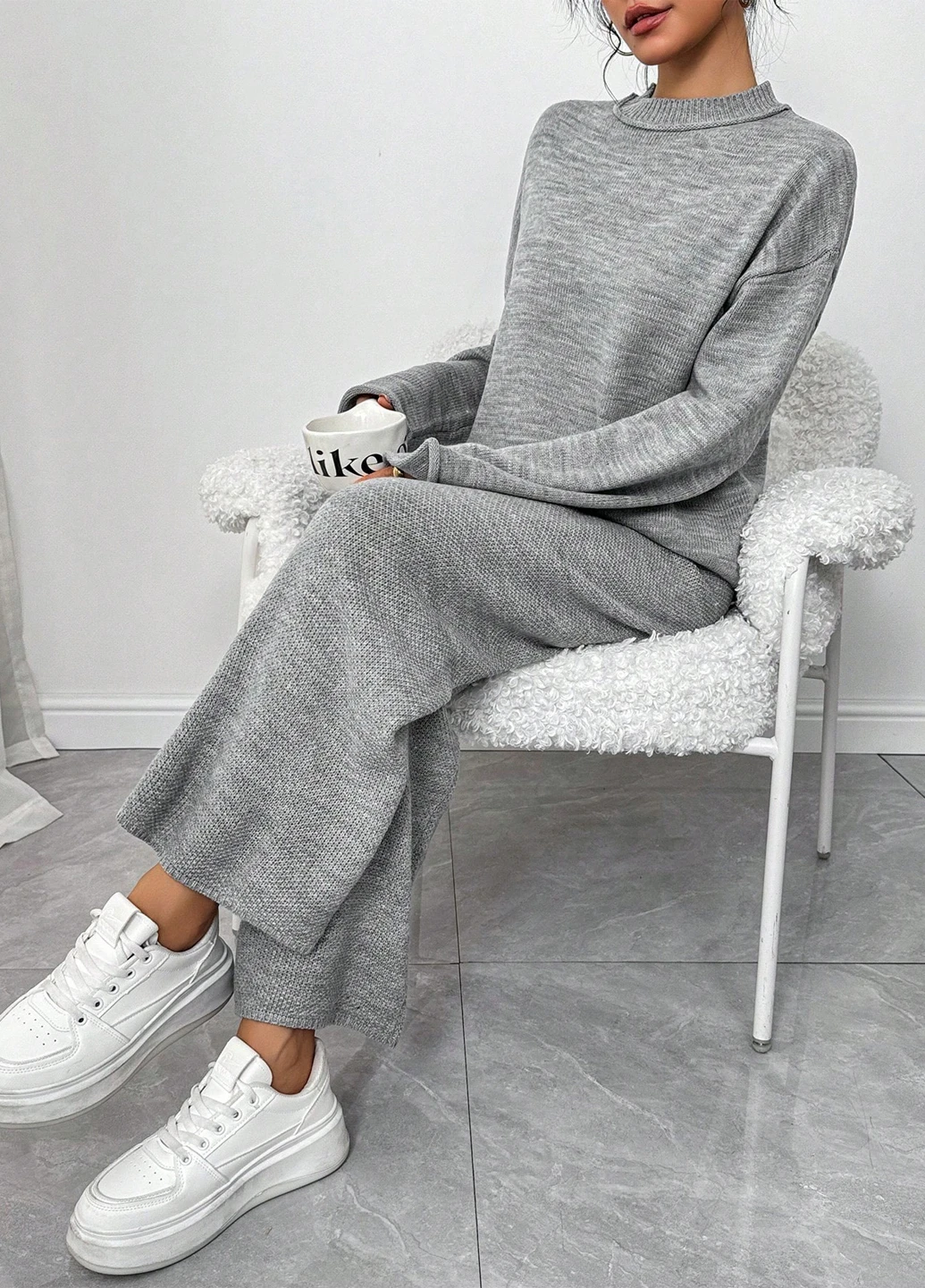 Костюм (джемпер, брюки) SHEIN (325707203)