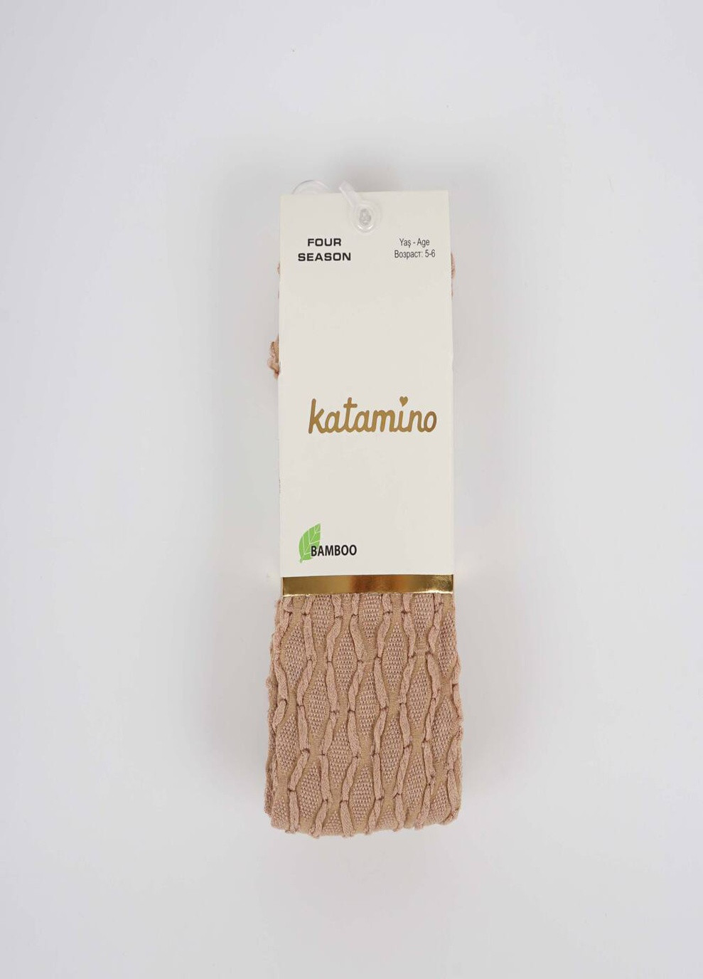Колготи для дівчат (бамбук),, 5-6, beige Katamino K30124 (252896721)