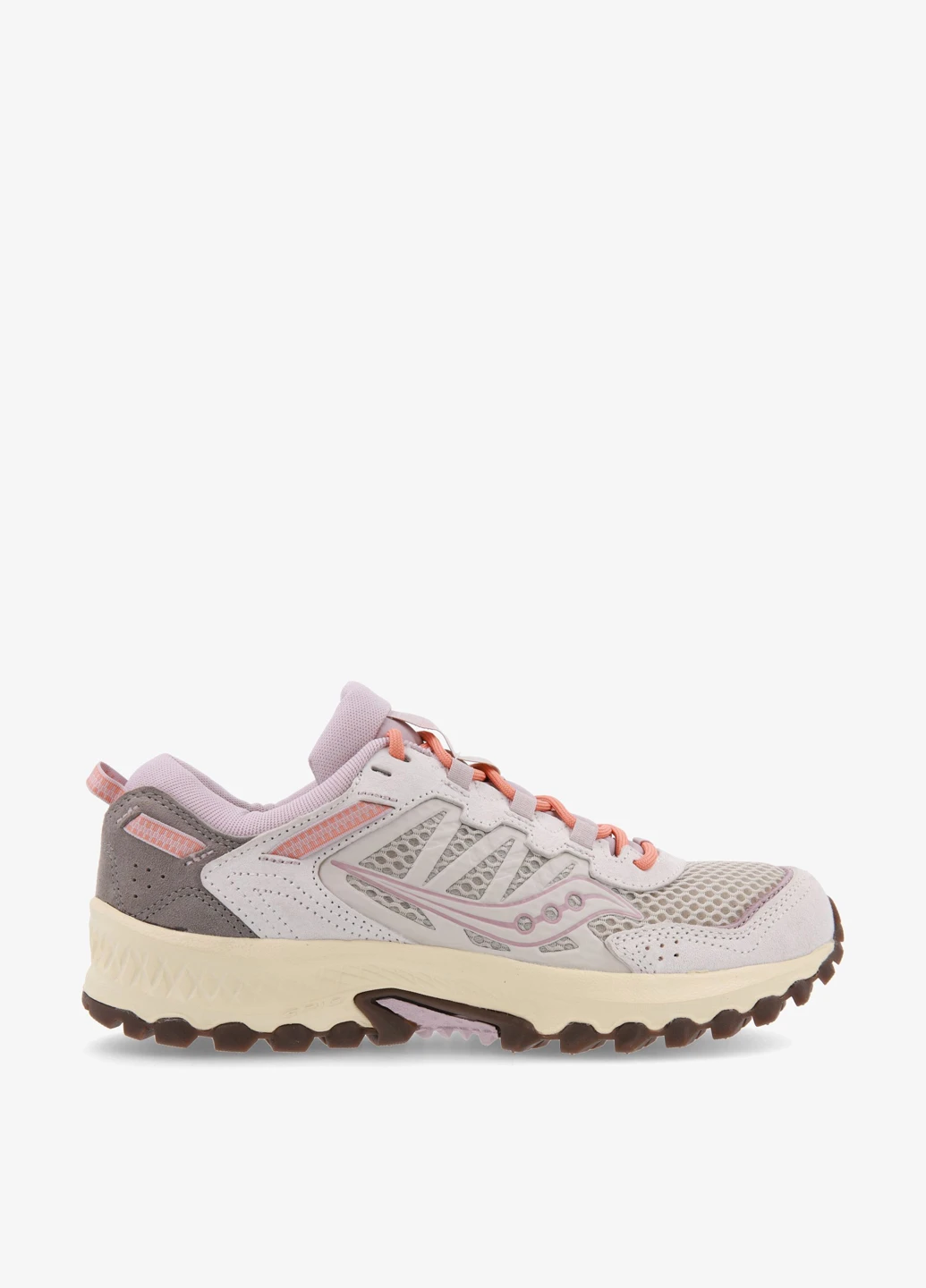 Фиолетовые всесезонные кроссовки Saucony GRID PEAK