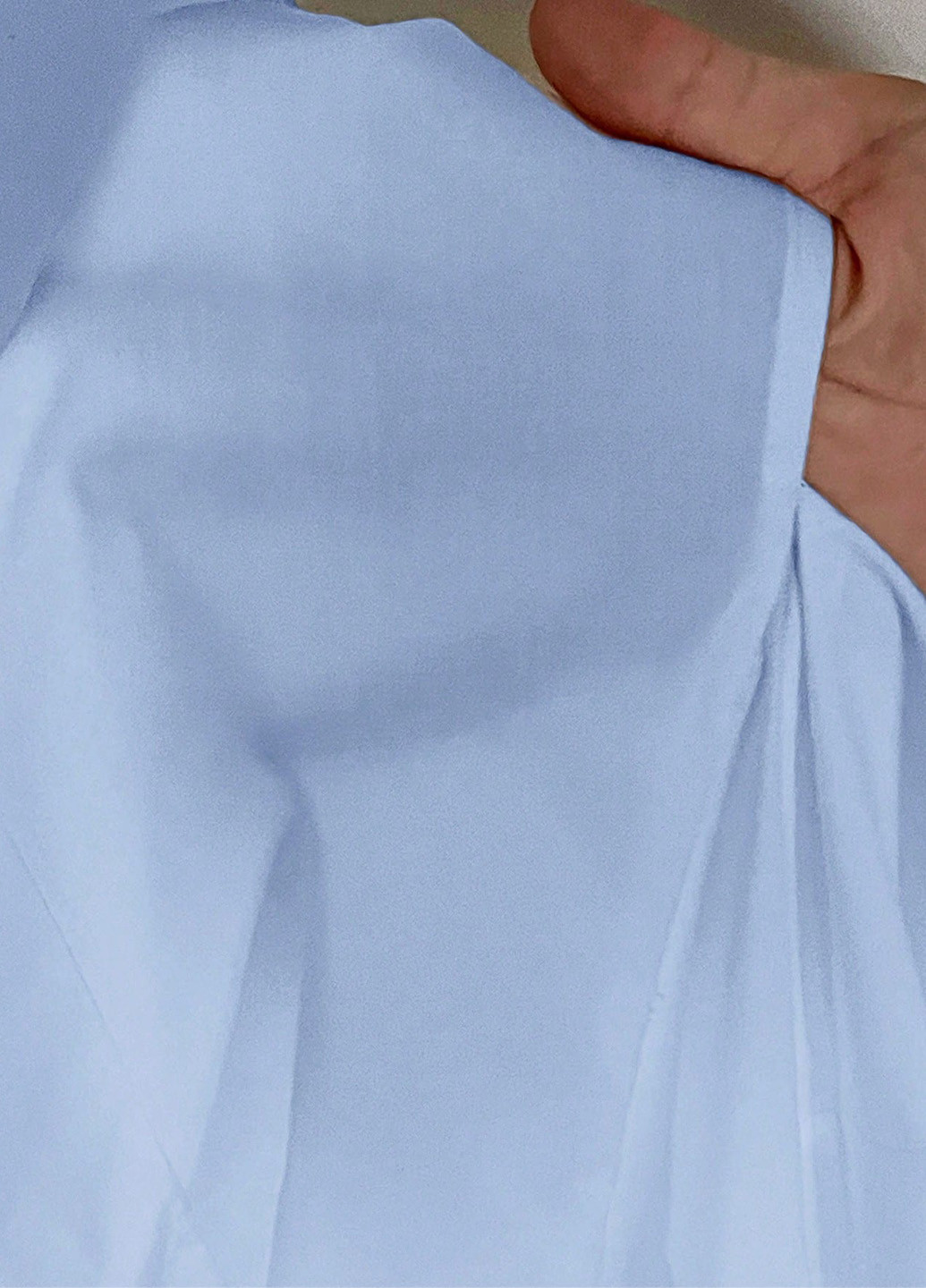 Блакитна блуза SHEIN