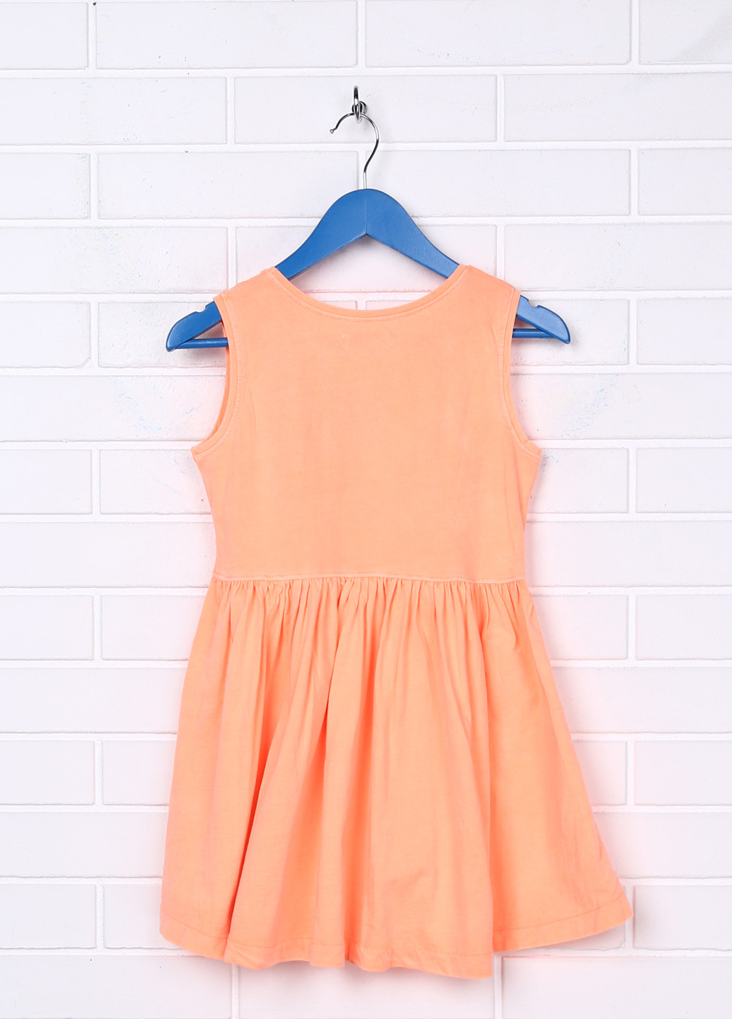 Светло-оранжевое платье Mads Norgaard (47883338)
