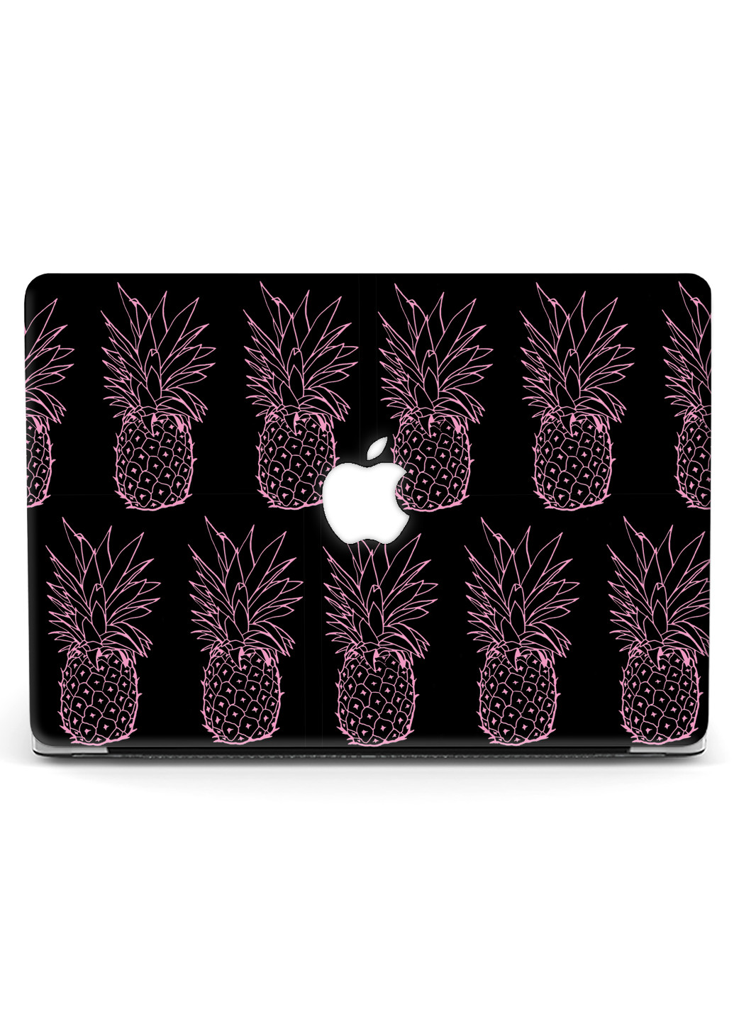 Чохол пластиковий для Apple MacBook 12 A1534 / A1931 Темний Ананас (Dark Pineapple) (3365-1858) MobiPrint (218528576)