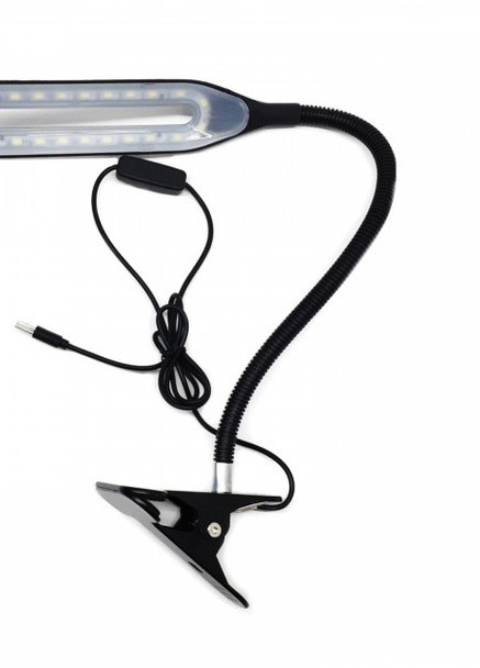 Світлодіодна настільна лампа на прищіпці XSD 206 24LED USB XO (235222701)