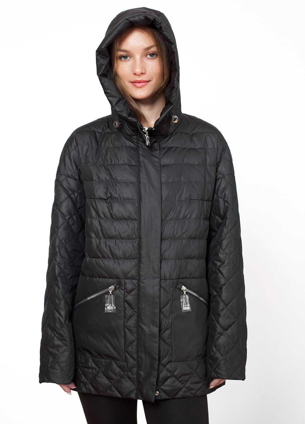 Черная демисезонная куртка Meajiateer