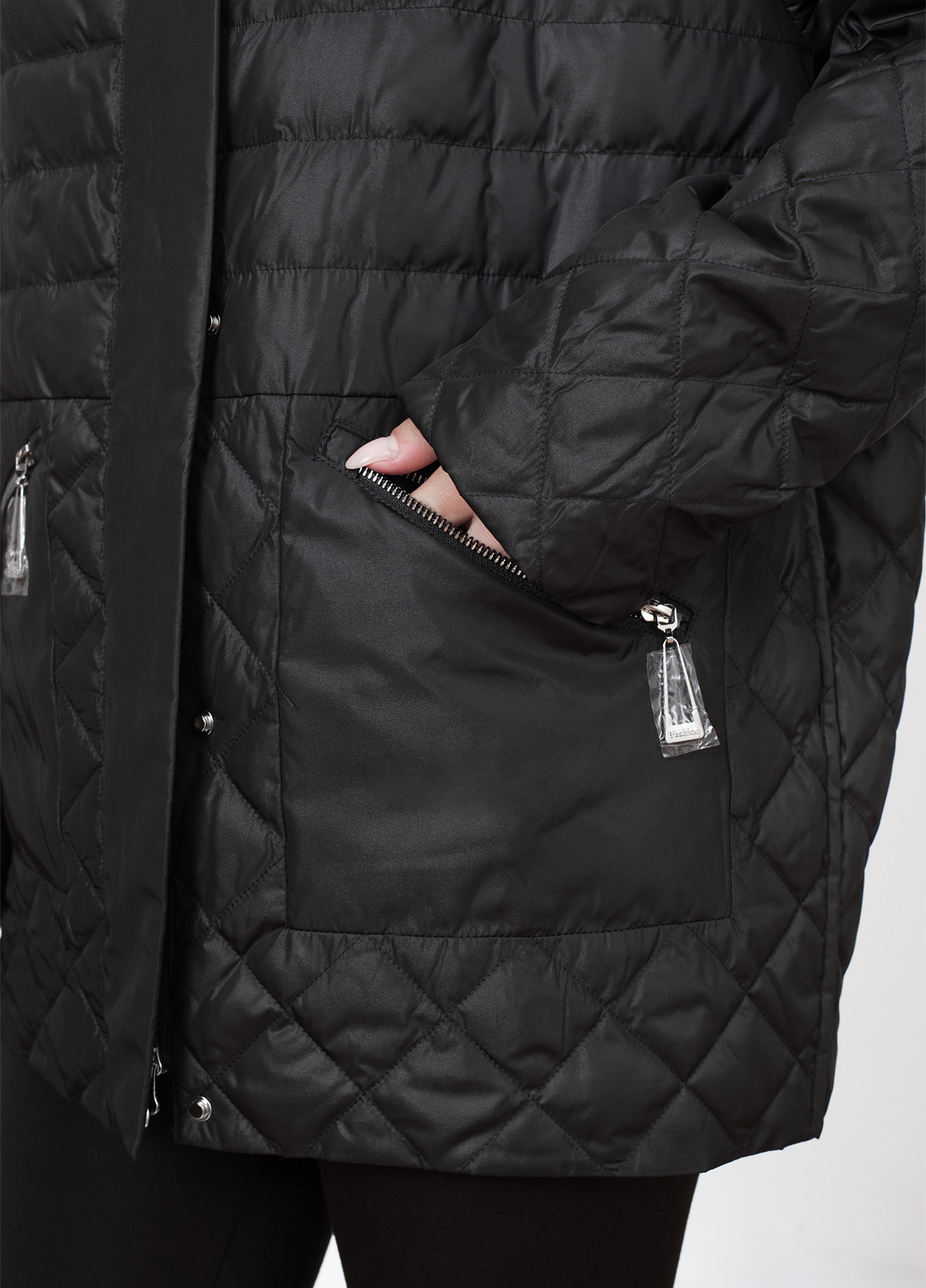 Черная демисезонная куртка Meajiateer