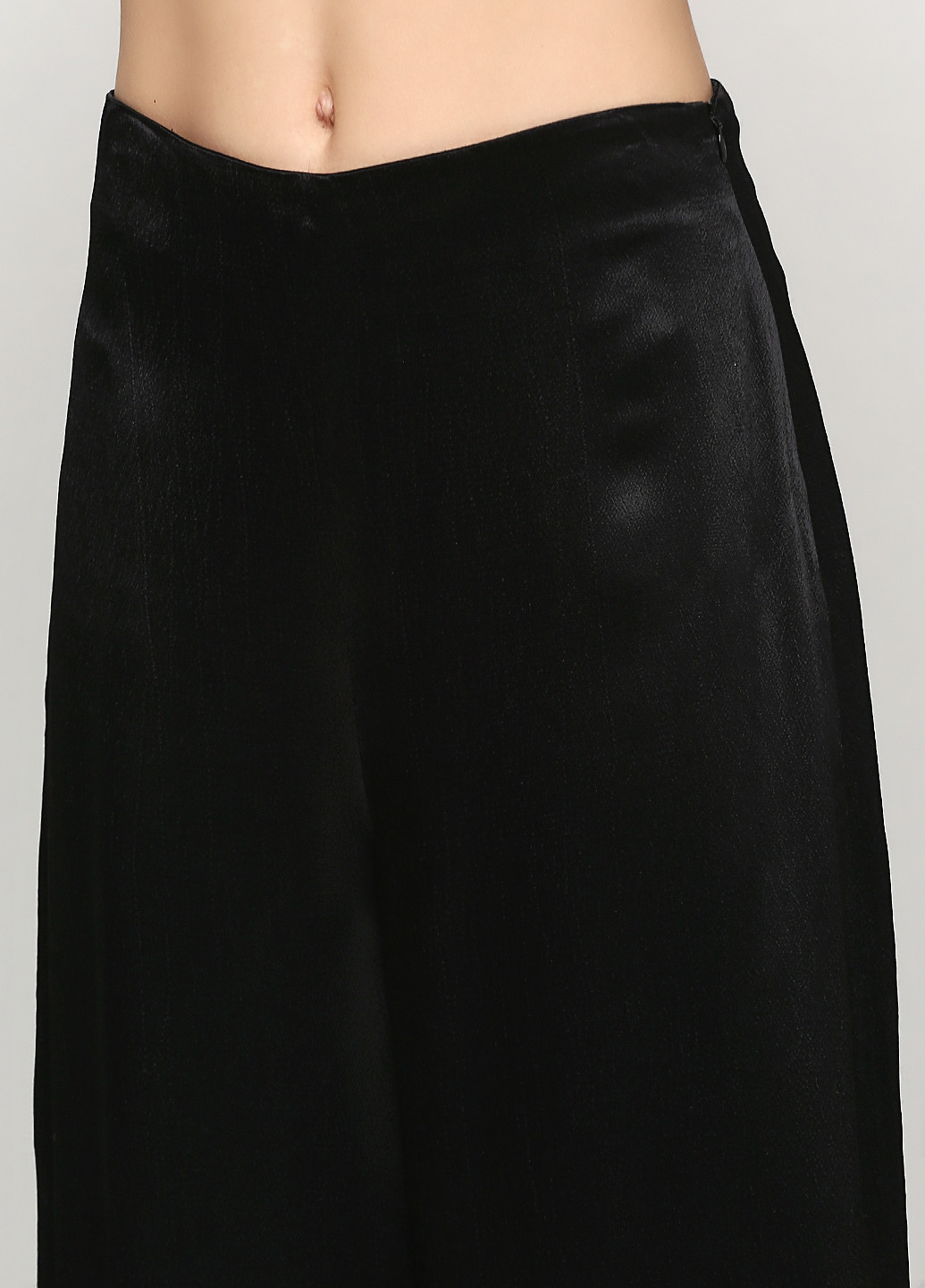 Черные кэжуал демисезонные палаццо брюки Uterque