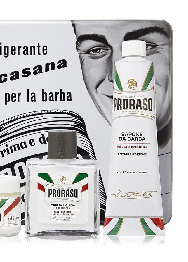 Подарунковий набір для гоління Vintage Selection Toccasana (cr/100 ml + sh/cr/150 ml + ash/cr/100 ml) Proraso (217039681)