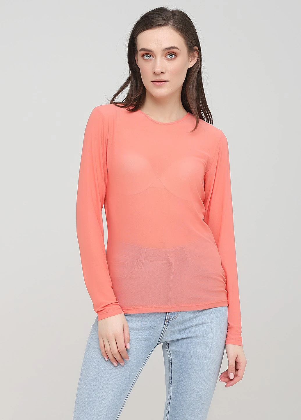 Коралова блуза Monki