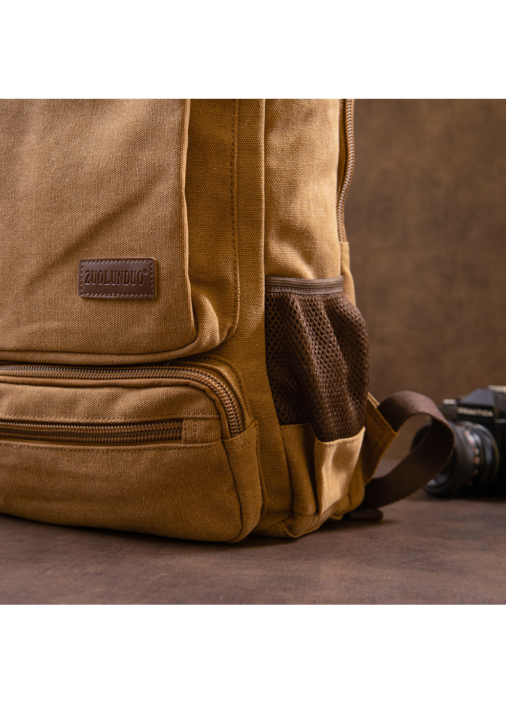 Текстильний рюкзак 32х41х16 см Vintage (252416287)