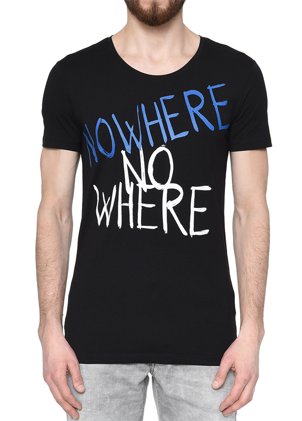 Чорна футболка Antony Morato