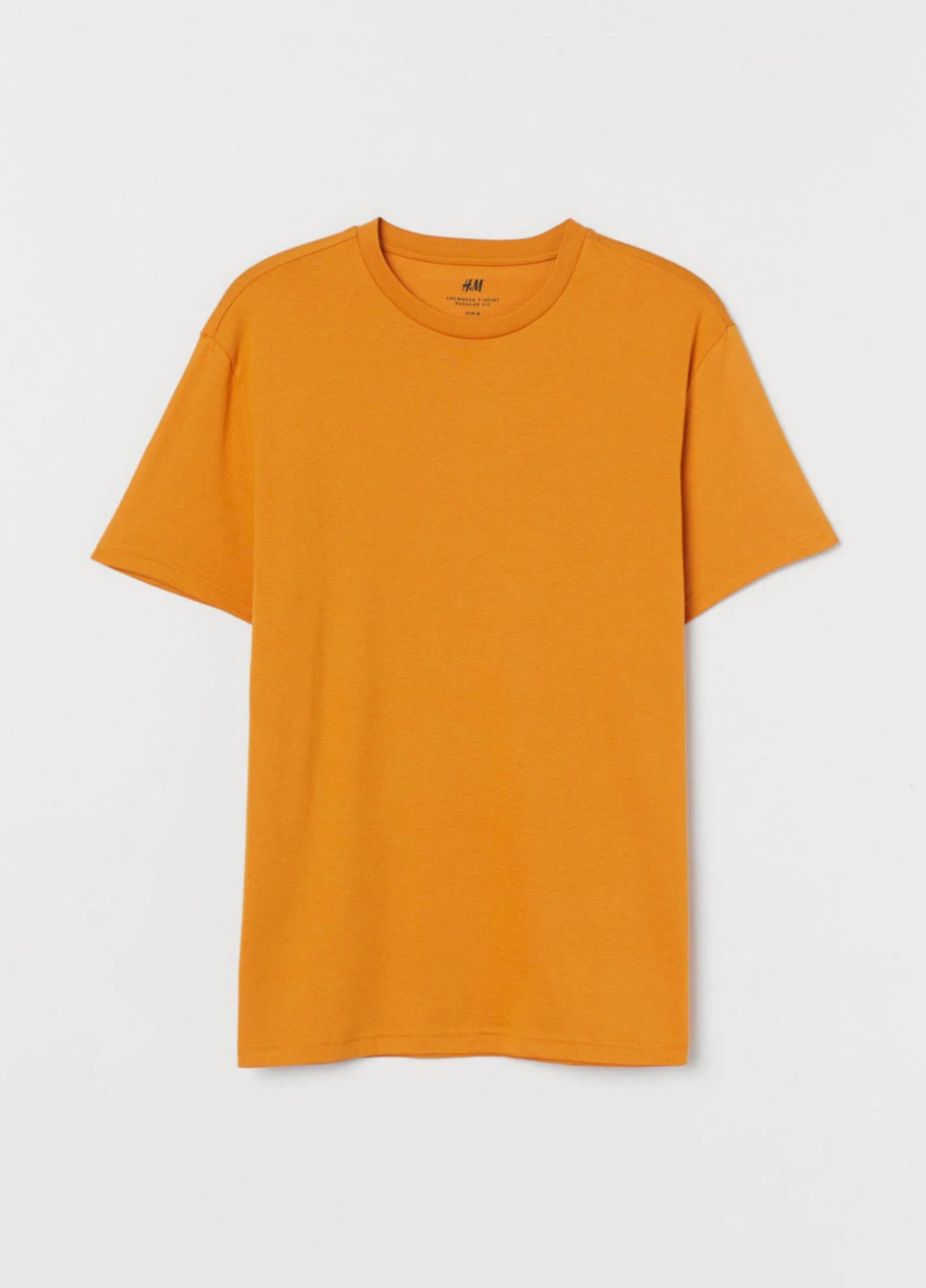 Оранжевая футболка H&M