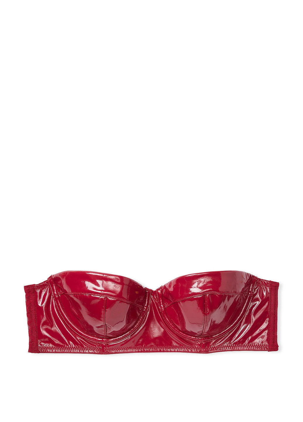 Вишневий балконет бюстгальтер Victoria's Secret з кісточками поліуретан