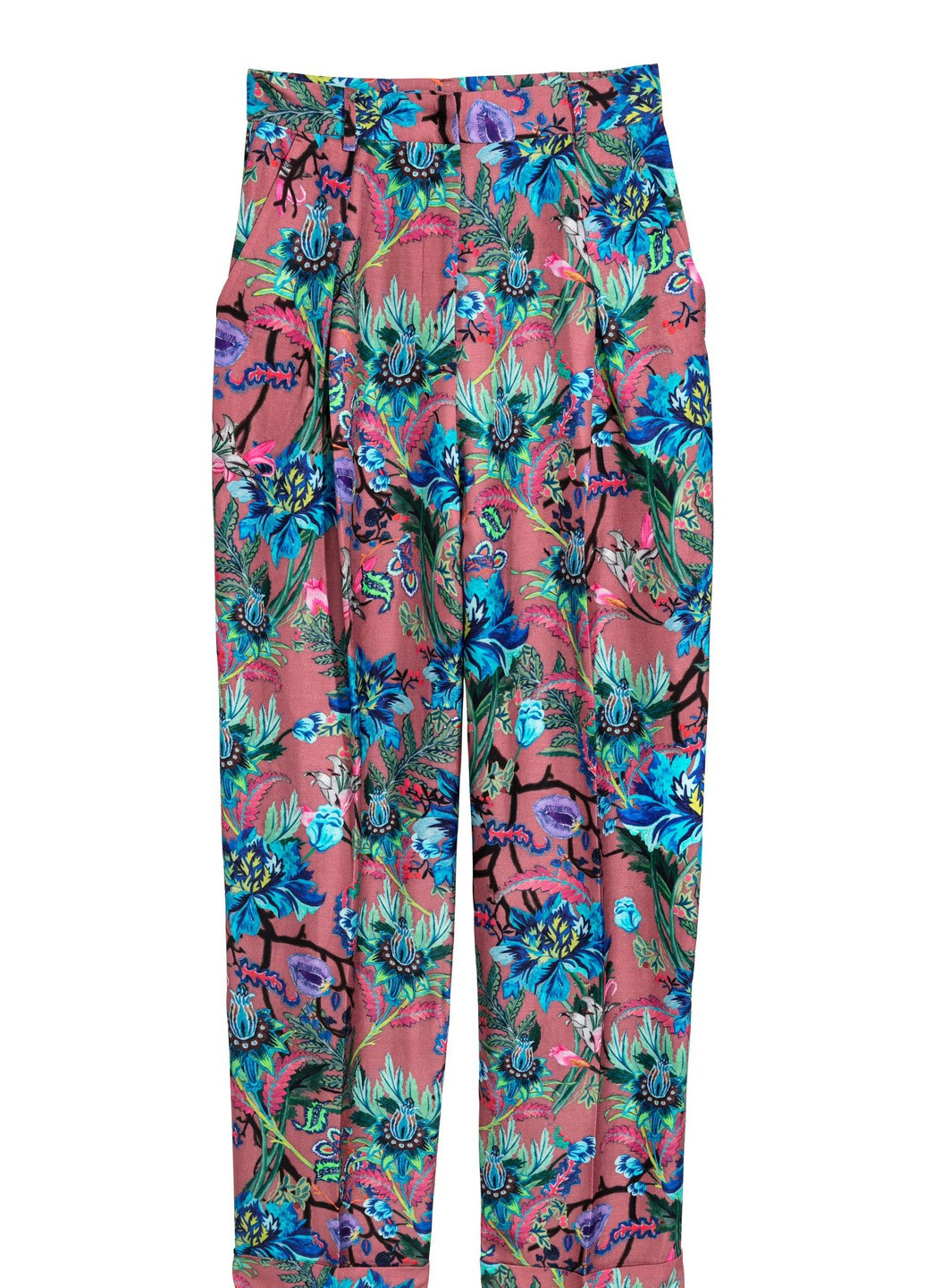 Брюки лен бленд H&M (251447425)