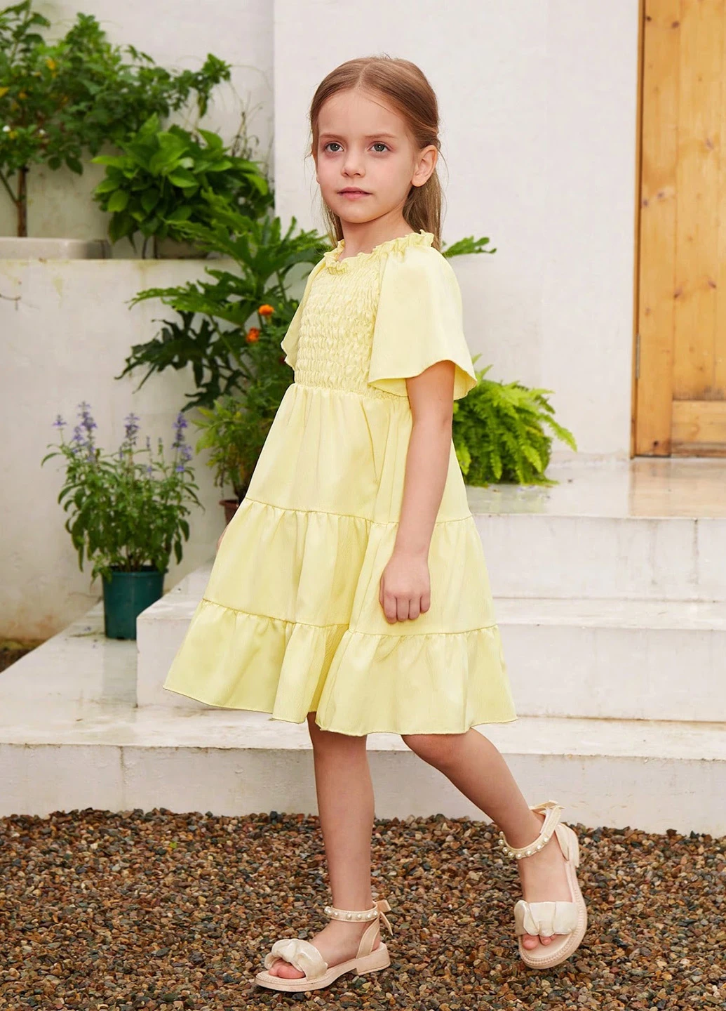 Жовта сукня SHEIN (324629759)