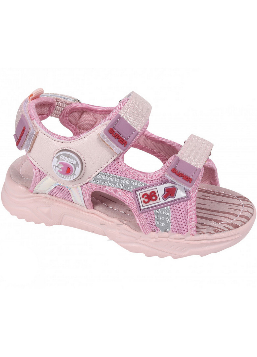 Спортивные сандалии 7554B 31 Розовый Tom.M (219750121)