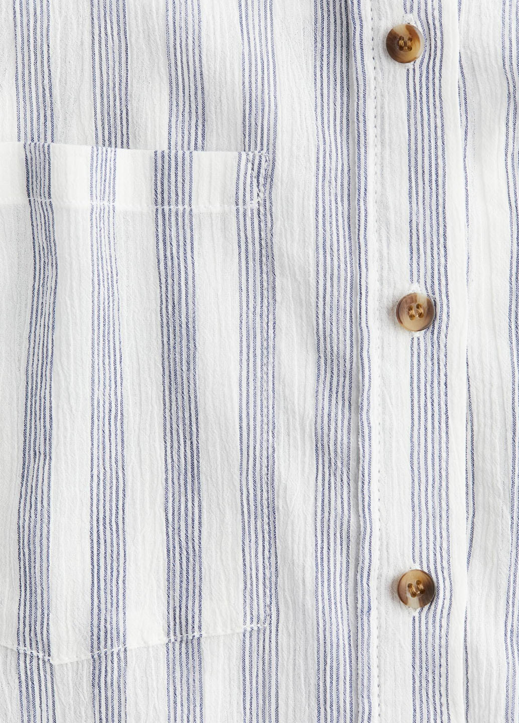 Цветная кэжуал рубашка в полоску H&M