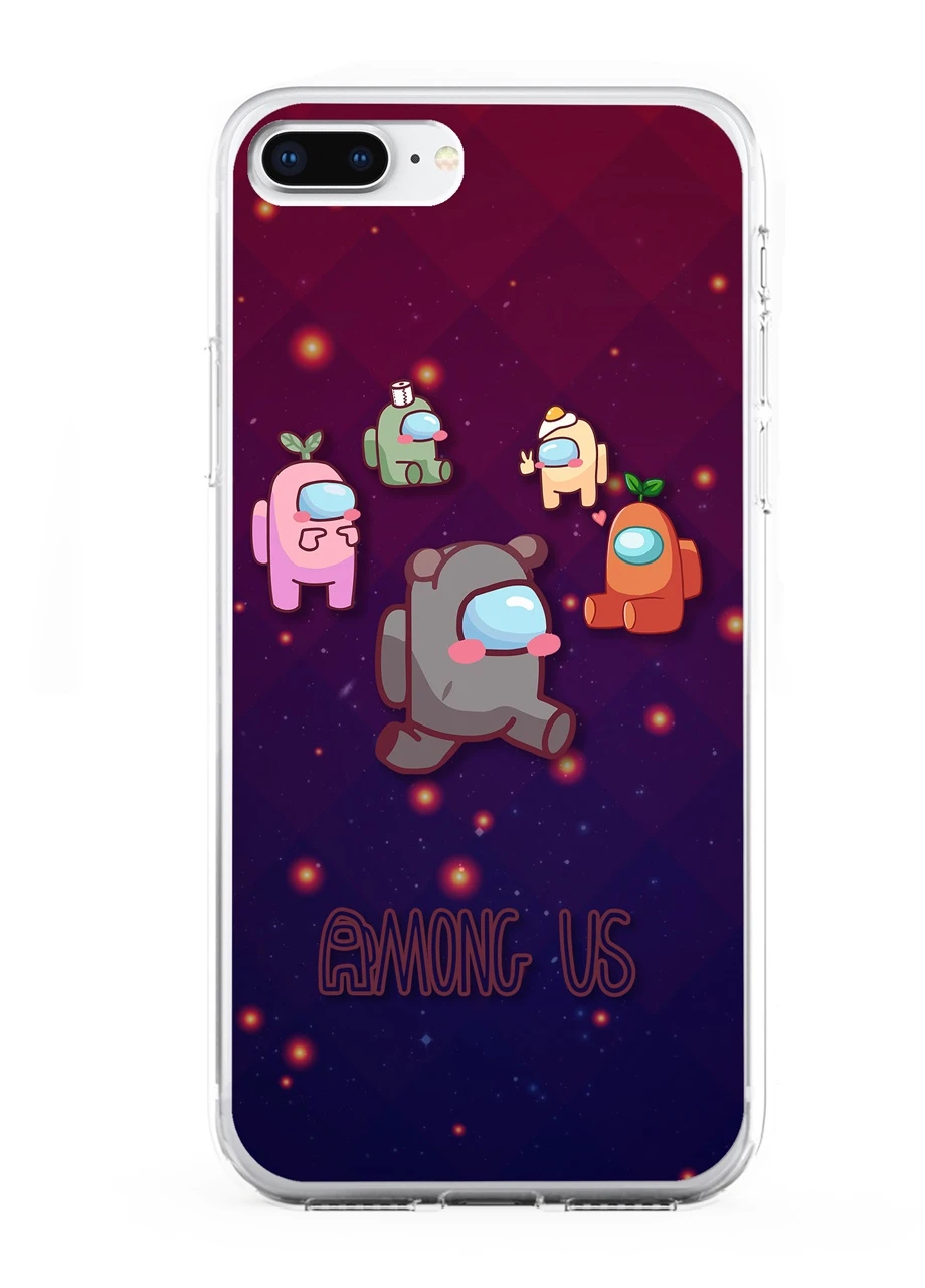 Чохол силіконовий Apple Iphone 8 plus Амонг Ас (Among Us) (6154-2407) MobiPrint (219558902)