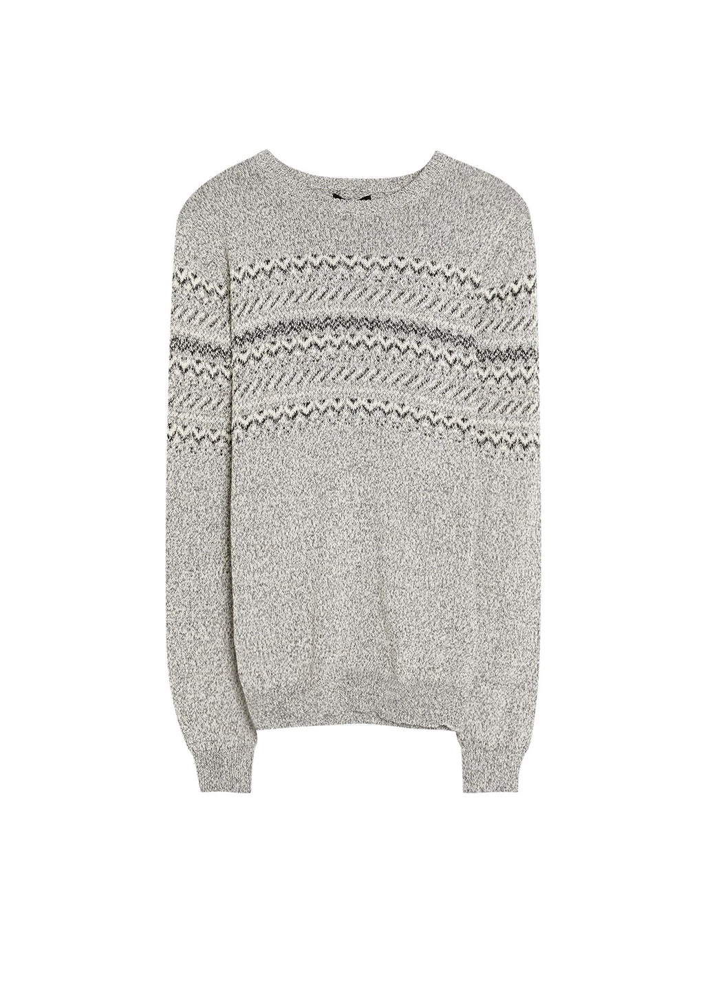 Светло-серый демисезонный джемпер джемпер Pull & Bear