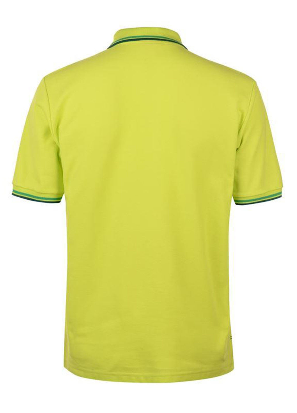 Лимонно-зеленая футболка-поло для мужчин Slazenger однотонная