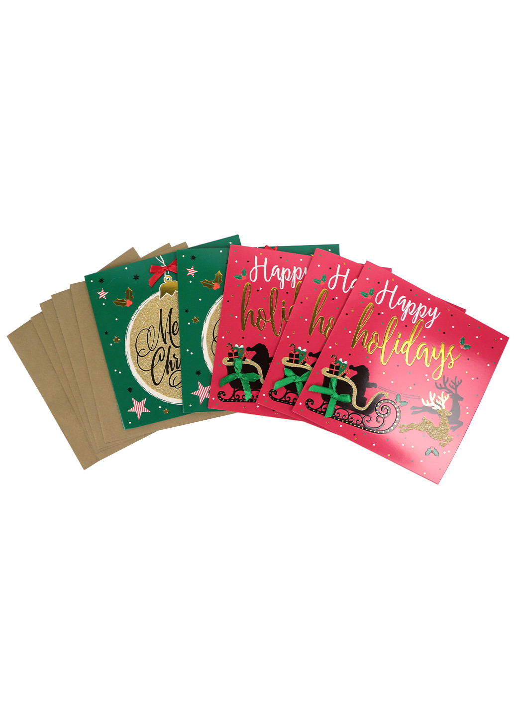 Новогодняя открытка с конвертом Christmas gifts (251225828)