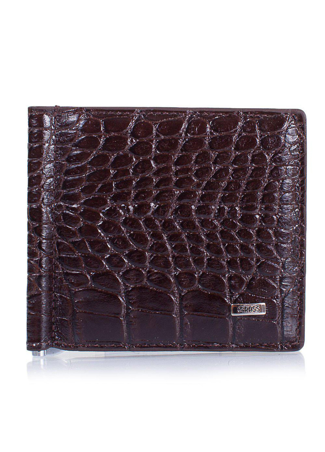 Чоловічий шкіряний гаманець 10х8х1 см Grass (252131648)