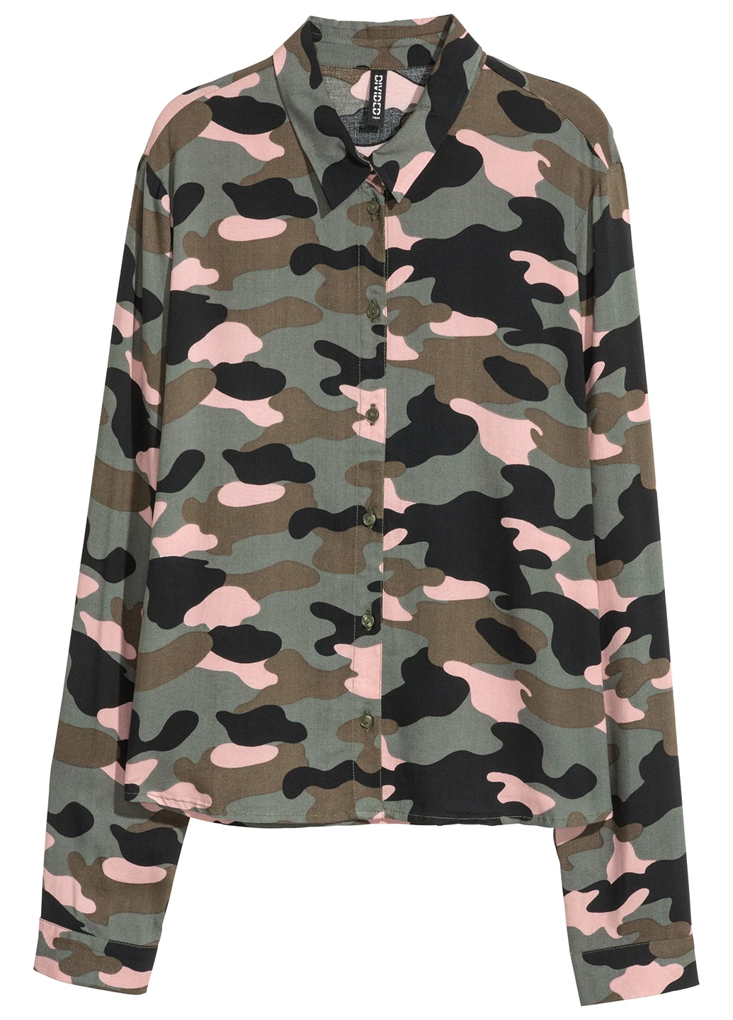 Хаки блуза H&M