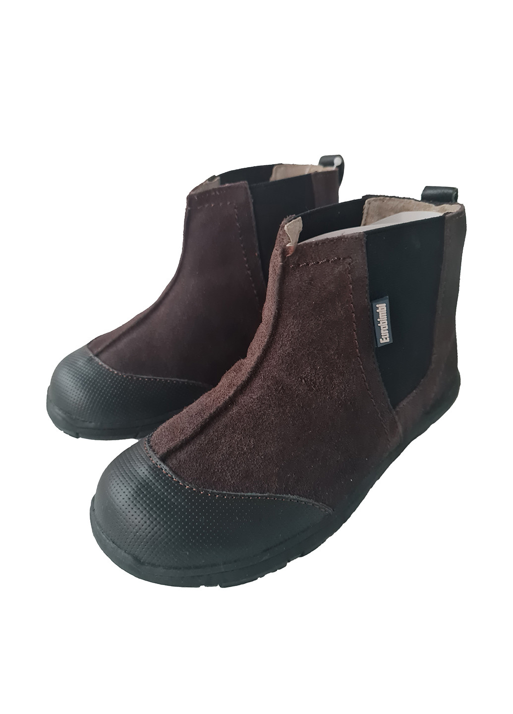 Темно-коричневые кэжуал осенние ботинки Euro Bimbi