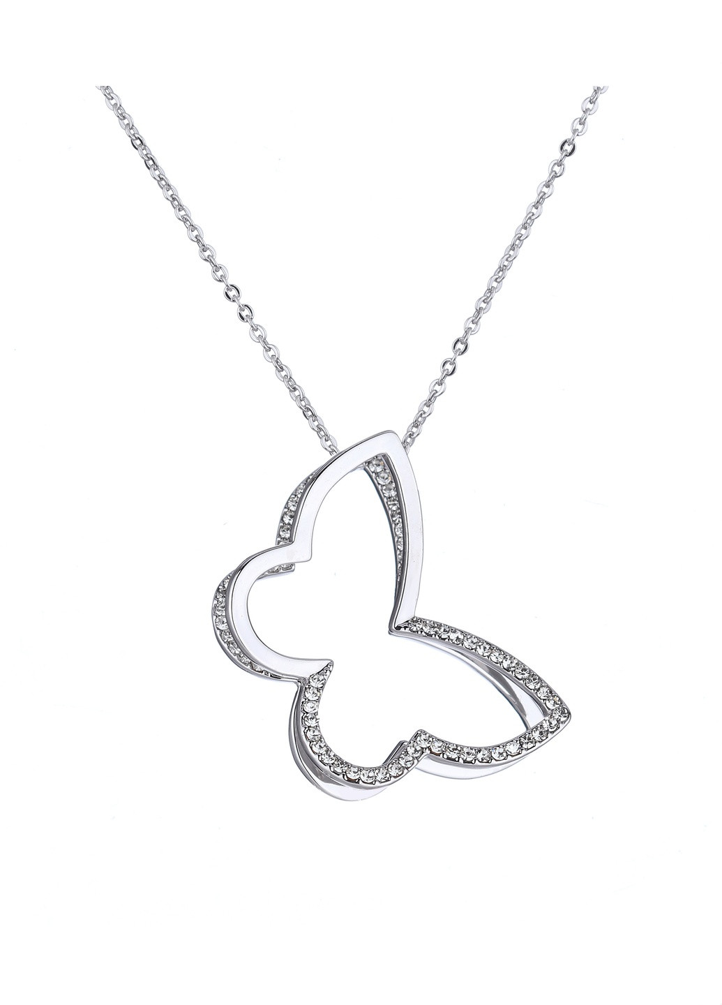 Объемная полая подвеска бабочка Sincera (205992006)