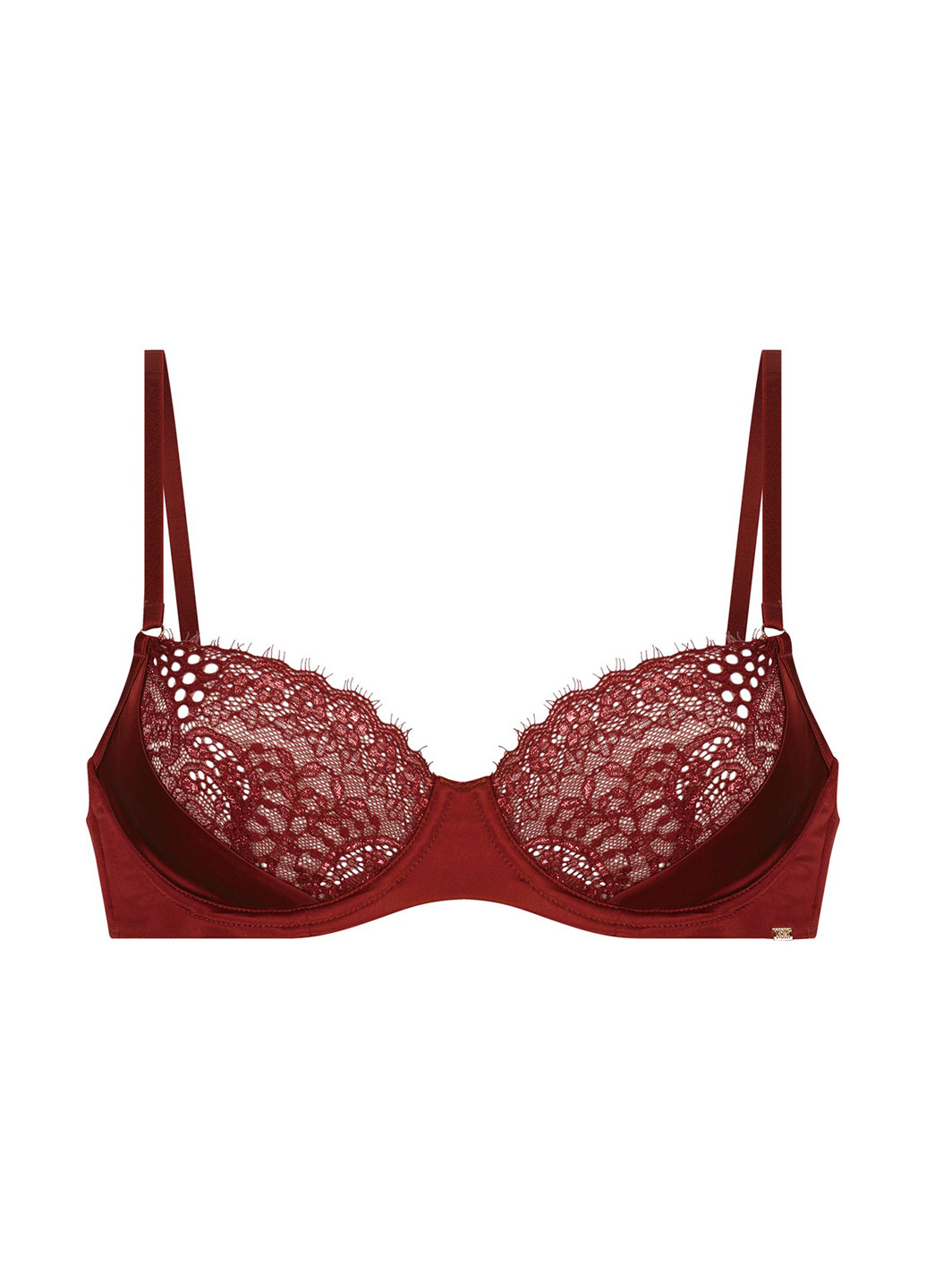 Бордовий корбей бюстгальтер Hunkemoller з кісточками поліестер