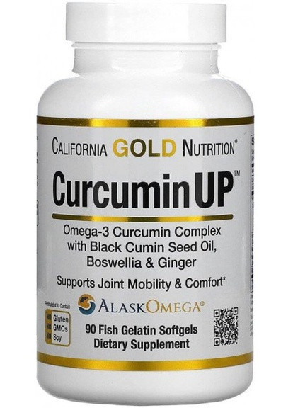 CurcuminUP, Omega-3 Curcumin Complex, Inflammation Support, 30 Softgels California Gold Nutrition (254344526)