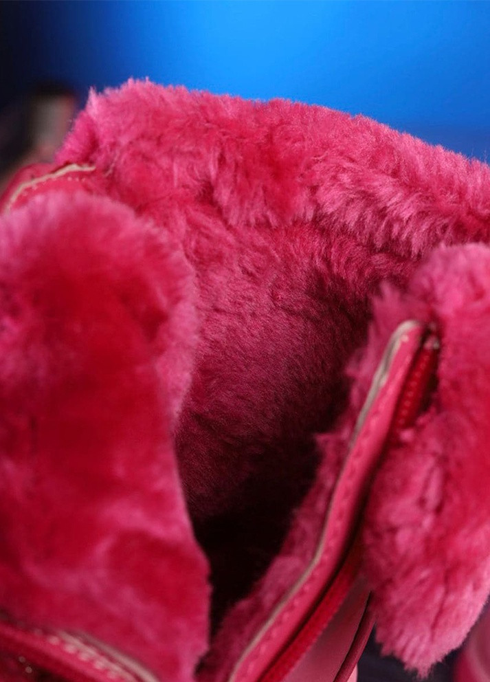 Розовые кэжуал зимние ботинки Let's Shop