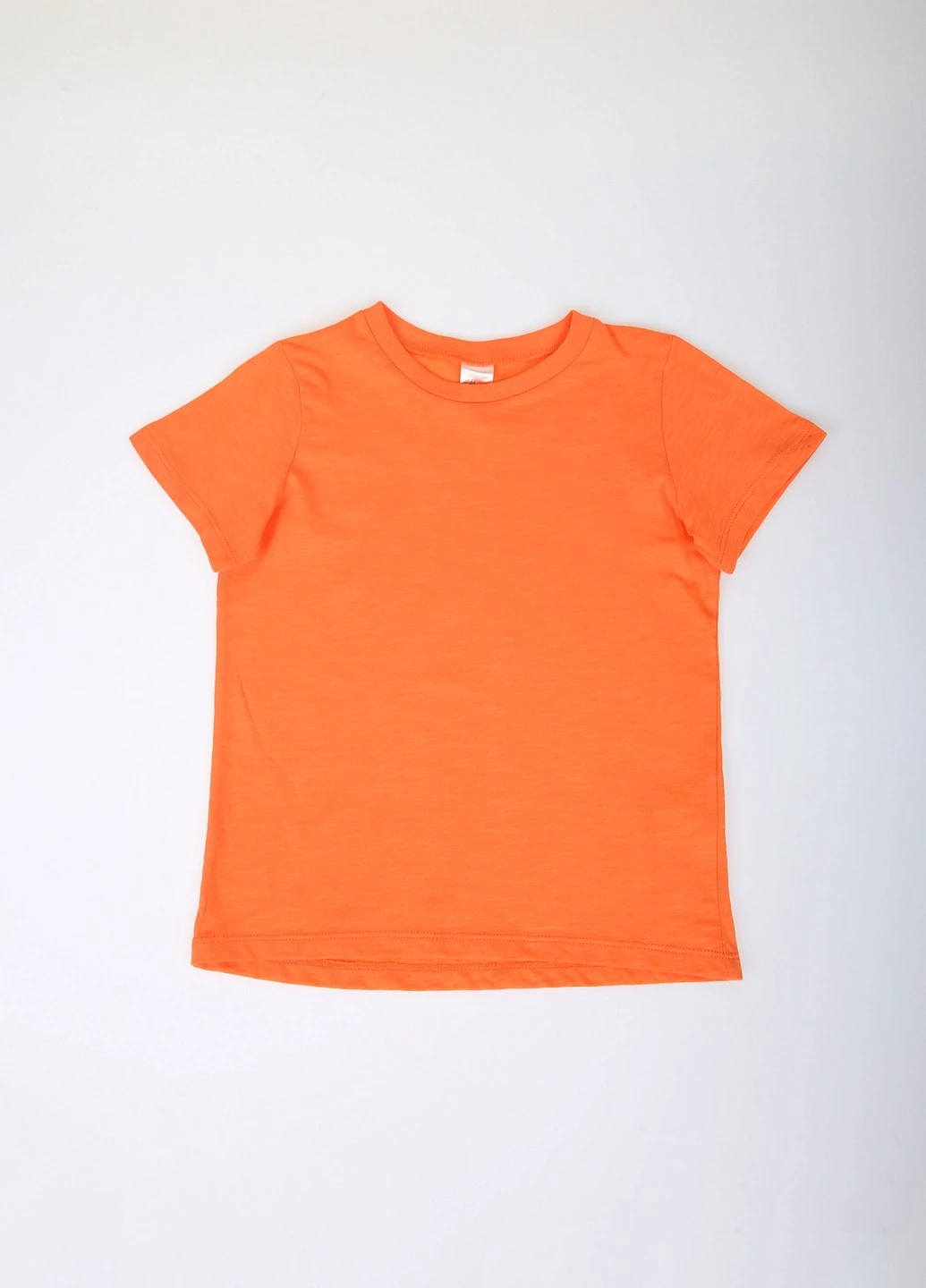Оранжевая летняя футболка H&M