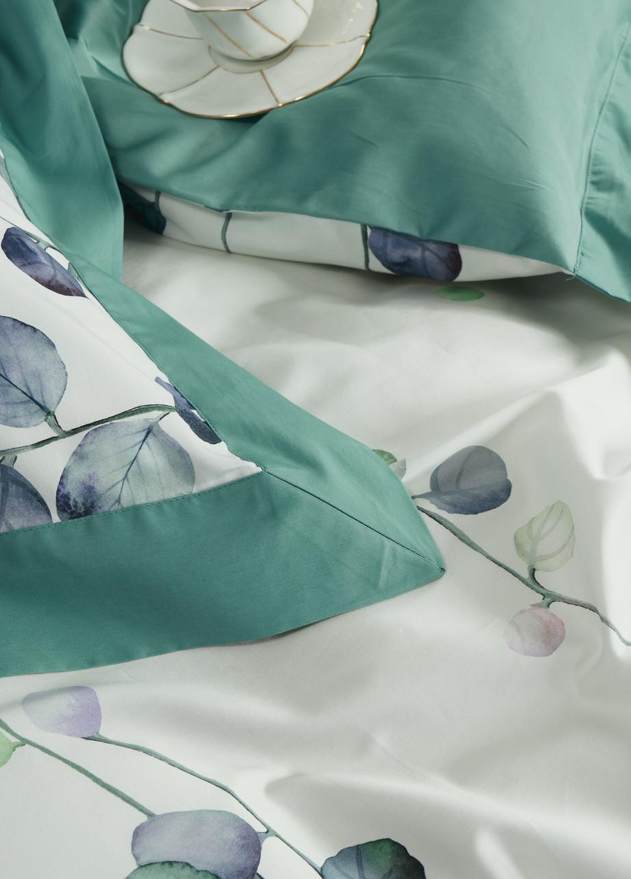 Постельное белье евро египетский хлопок 200х220 см (DS23E) Vie Nouvelle Digital (253754879)