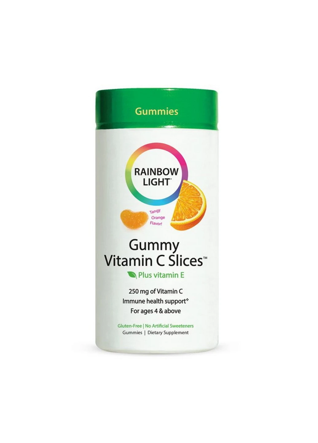 Вітамін C Gummy Vitamin C Slices 90 мармеладок Rainbow Light (255407874)