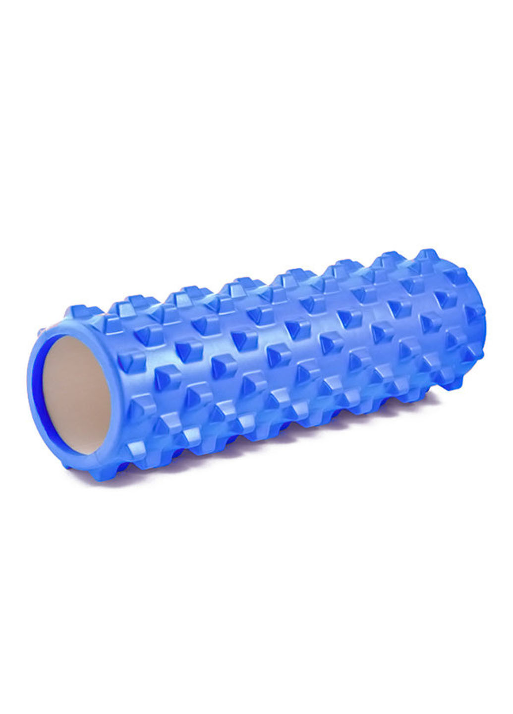 Масажний ролик Grid Roller PRO 45 см синій (ролер, валик, циліндр) EasyFit (237657459)