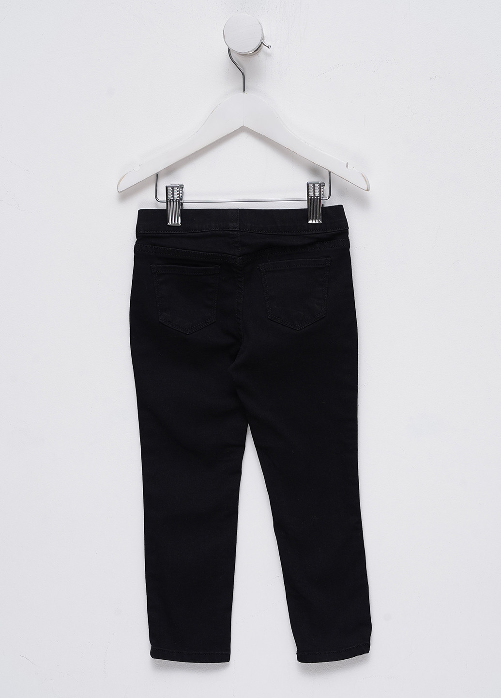 Черные демисезонные джеггинсы H&M