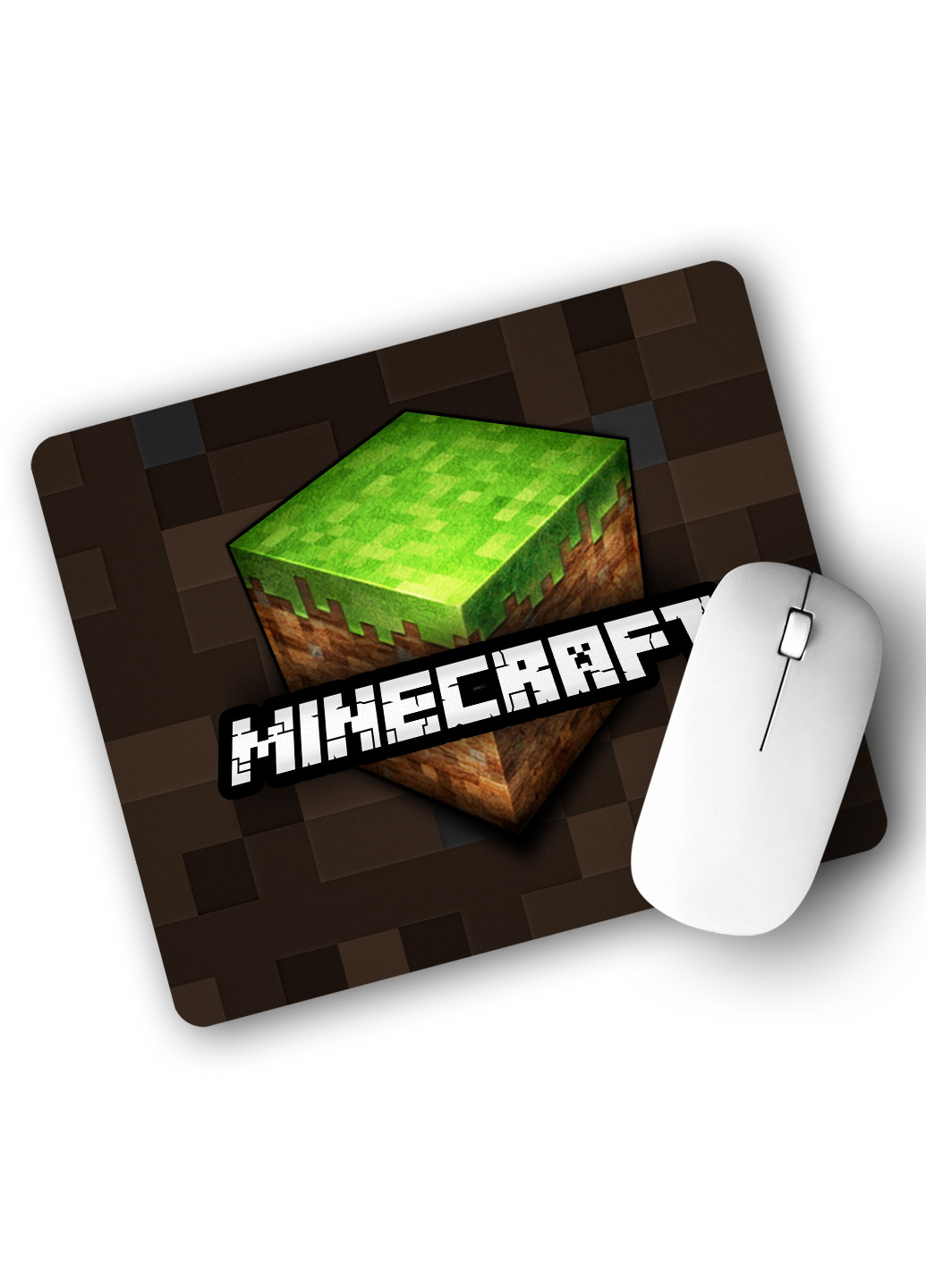 Коврик для мышки Майнкрафт (Minecraft) (25108-1174) 29х21 см MobiPrint (224437213)